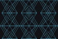 Seamless, abstract background pattern made with triangular and rhomboidal shapes