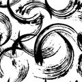Seamless abstract background pattern, with paint strokes and splashes.