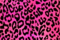 Seamless abstract background of pink animal print background