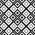 Seamless abstract background with rhombuses. Checkered infinity geometric pattern. Royalty Free Stock Photo