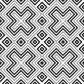 Seamless abstract background with rhombuses. Checkered infinity geometric pattern. Royalty Free Stock Photo