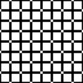 Seamless abstract black and white square grid pattern - halftone vector background design from diagonal rounded squares Royalty Free Stock Photo