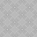 Black and white seamless pattern geometrical lining. Background, squares. Royalty Free Stock Photo