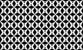Seamless abstract black and white square grid pattern - halftone vector background design from diagonal rounded squares. Delicate, Royalty Free Stock Photo