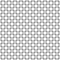 Seamless abstract black and white square grid pattern - halftone vector background from rounded squares Royalty Free Stock Photo