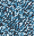 The Seamless Abstract Blue Parallelogram Patterns