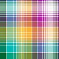 Seamless abstract colorful cell pattern with diagonal strips Royalty Free Stock Photo