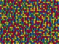 Seamless Abstract Colorful Dots