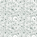 Seamless abstract curl pattern
