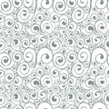 Seamless abstract curl pattern