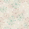 Seamless abstract firework pattern