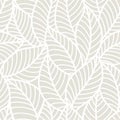 seamless abstract floral background with leaves Royalty Free Stock Photo