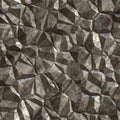 Seamless abstract generated stone crystal surface Royalty Free Stock Photo