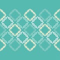 Seamless abstract geometric pattern. Mosaic texture. Chain texture. Brushwork. Hand hatching. Scribble texture.