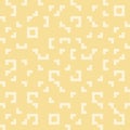 Seamless abstract geometric pattern with squares, rectangles and polygons. Royalty Free Stock Photo