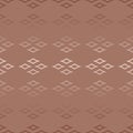 Seamless texture, geometric rhombus pattern. rose gold, tile glitter. background of wavy lines in the form of a rhombus,