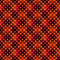 Seamless abstract geometrical red diagonal square pattern background Royalty Free Stock Photo