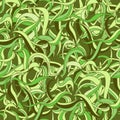 Seamless abstract grass pattern