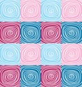 Spiral seamless pattern. CDR X6 Royalty Free Stock Photo