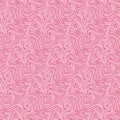 Seamless abstract hand-drawn curly pattern