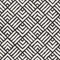 Seamless abstract hand drawn pattern. Vector freehand lines background texture. Ink brush strokes geometric design. Royalty Free Stock Photo