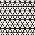 Seamless abstract hand drawn pattern. Vector freehand lines background texture. Ink brush strokes geometric design. Royalty Free Stock Photo