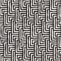 Seamless abstract hand drawn pattern. Vector freehand lines background texture. Ink brush strokes geometric design. Royalty Free Stock Photo