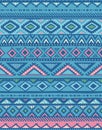 Seamless abstract illustration with ethnic Aztec and tribal, folk ornament or texture. Vector. Royalty Free Stock Photo