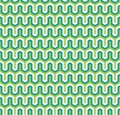 Seamless Abstract Interlocking Geometric Background Texture Pattern