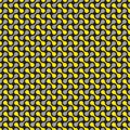 Seamless abstract interlocking pattern.