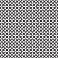 Seamless abstract interlocking pattern.