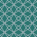 Seamless abstract linear indian art ornamental pattern