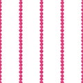Gouache black stripes, hand drawing seamless pattern Royalty Free Stock Photo
