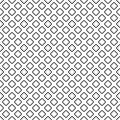 Seamless abstract monochrome square pattern - vector background graphic from diagonal rounded squares Royalty Free Stock Photo