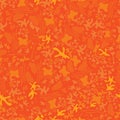 Seamless abstract orange shape background Royalty Free Stock Photo