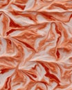 Seamless Abstract Pastel Orange Marble Pattern Background