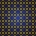 Seamless and abstract pattern background in arabic style, can use for ramadan kareem and eid mubarak topic