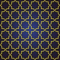 Seamless and abstract pattern background in arabic style, can use for ramadan kareem and eid mubarak topic