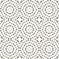 Seamless abstract pattern background with a variety of colored circles. Royalty Free Stock Photo