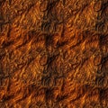 Basaltic hot lava. Abstract volcanic background. AI generative illustration Royalty Free Stock Photo