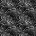 Close up natural real black leather. AI generative illustration