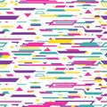 Seamless abstract pattern design background vector illustration