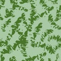 Abstract pattern of green tones, craquelure.