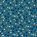Seamless abstract pattern with geometric shapes. Vector background