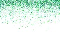 Seamless abstract pattern green confetti