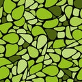 seamless abstract pattern  green stones for decoration Royalty Free Stock Photo