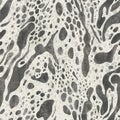 A seamless abstract pattern with ink splashes.