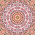 Seamless abstract pattern mandala round mosaic texture geometric