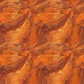 Red marble pattern with orange inclusions. AI generative illustration