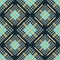 Seamless abstract pattern of square colored grilles